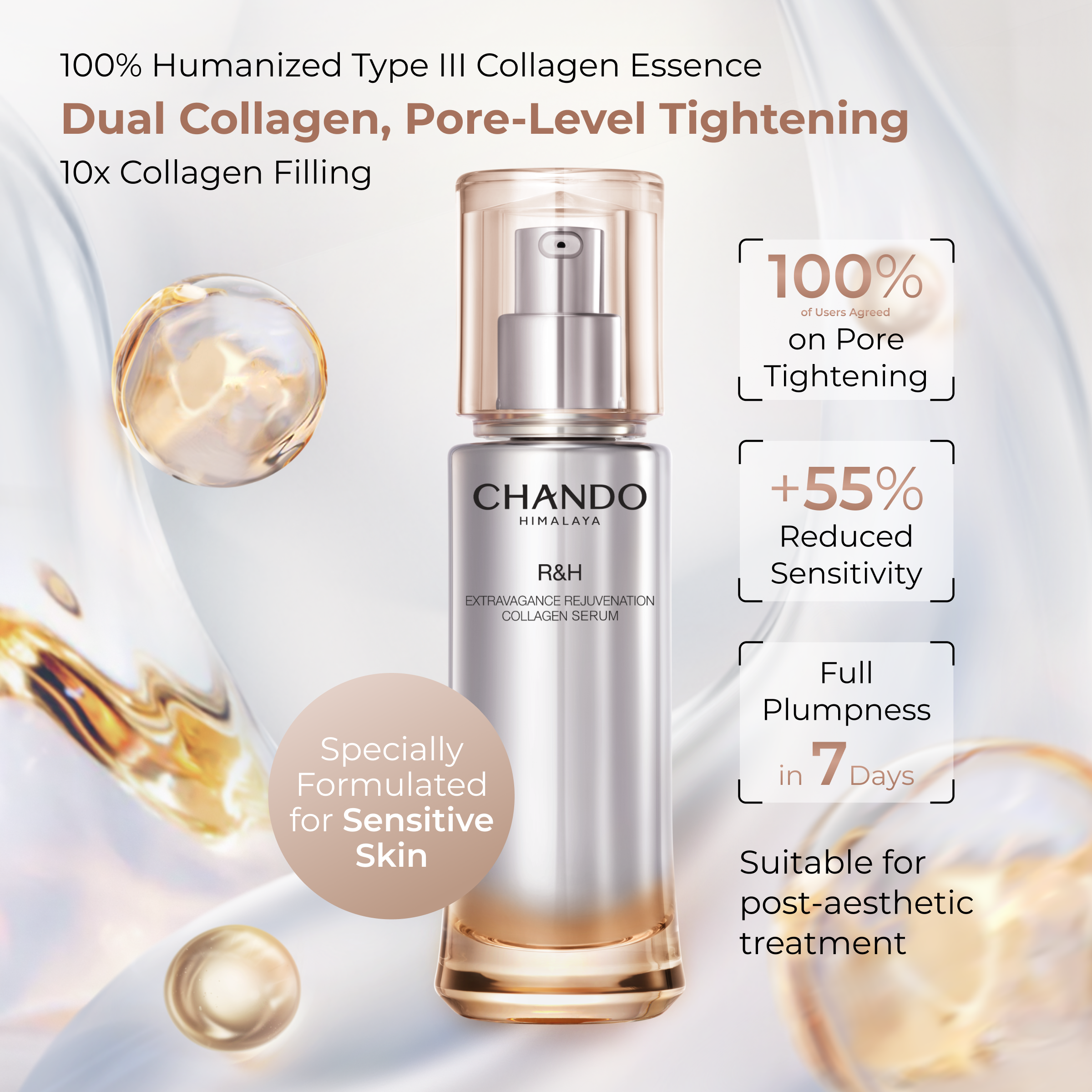 CHANDO Himalaya Extravagance Rejuvenation Collagen Serum