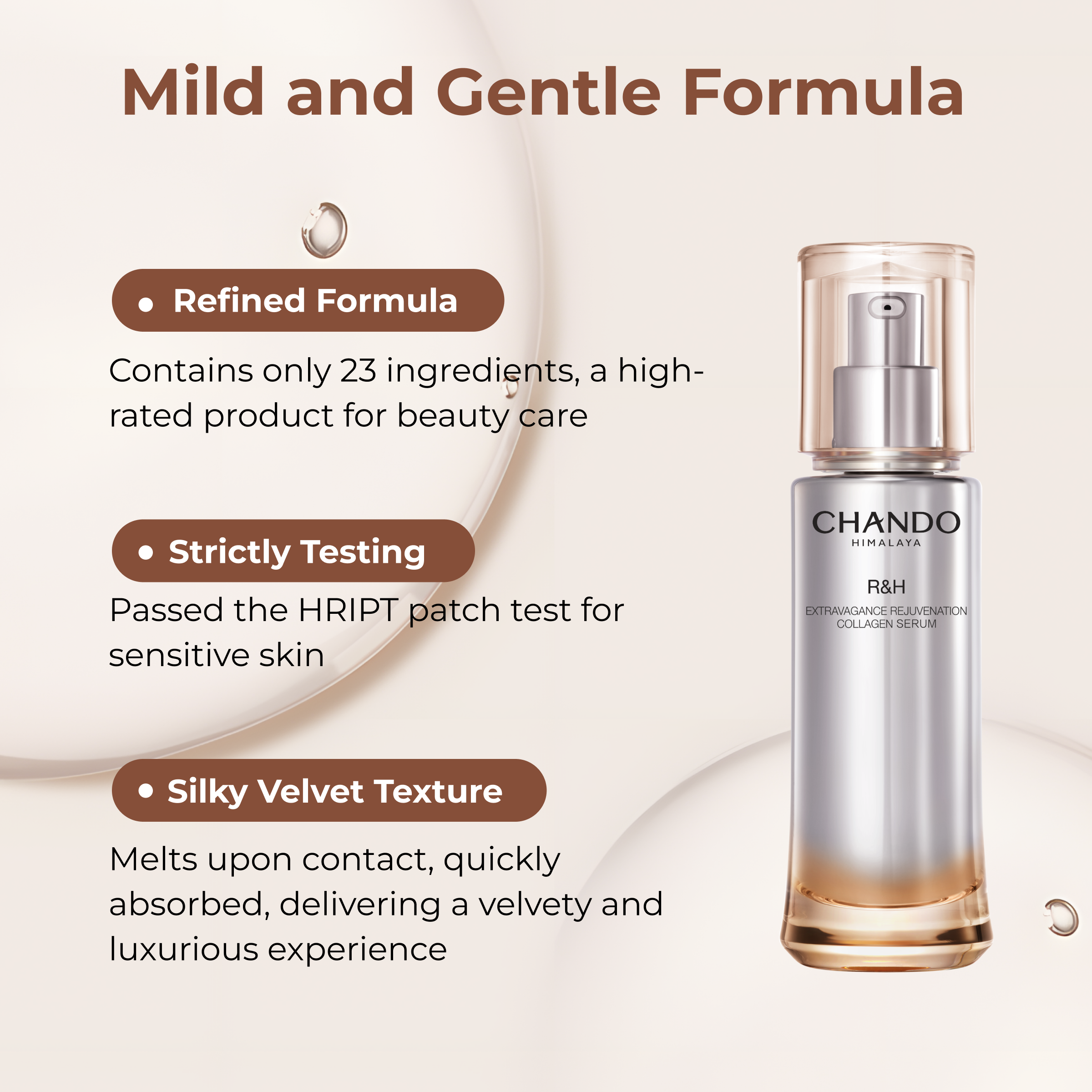 CHANDO Himalaya Extravagance Rejuvenation Collagen Serum