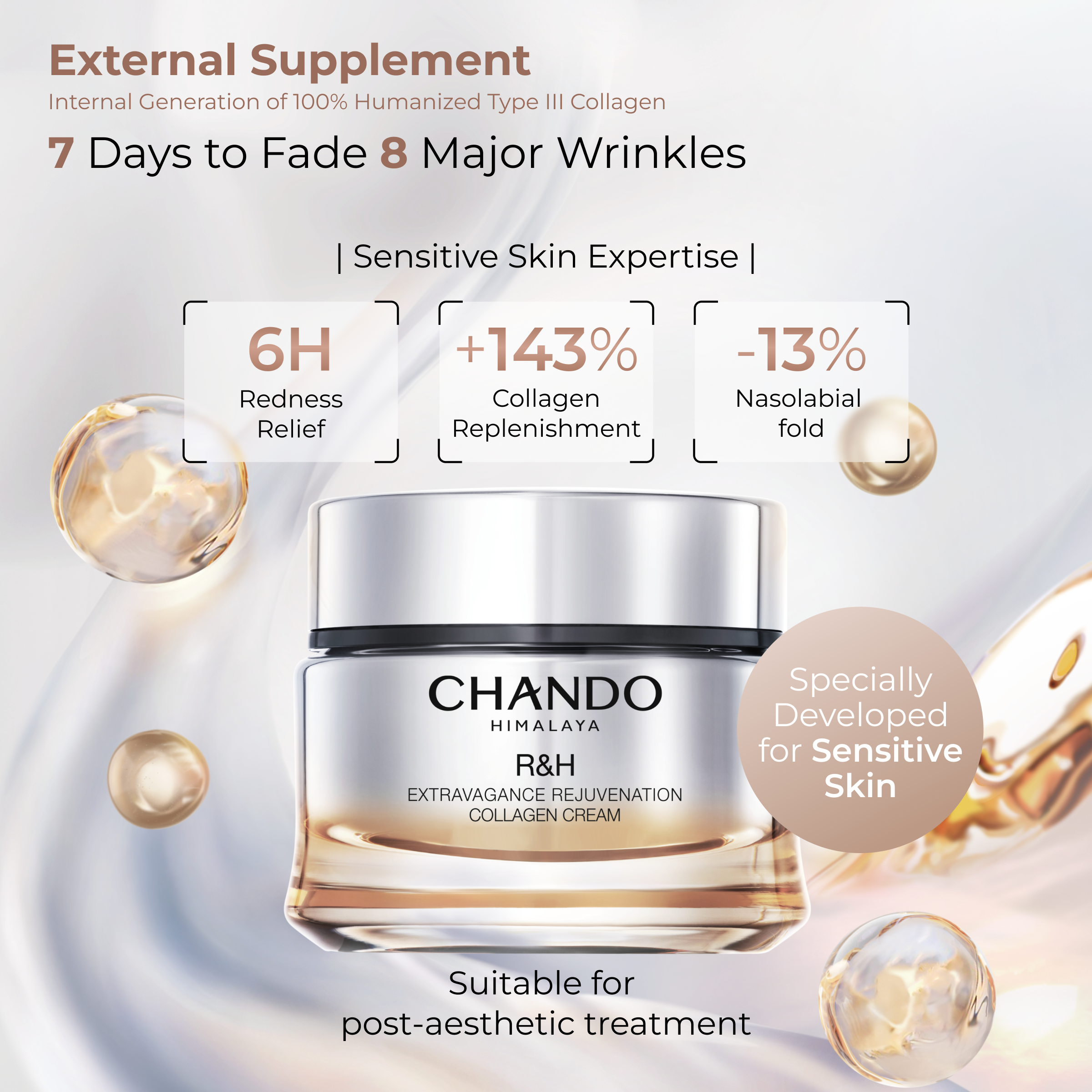 CHANDO Himalaya Extravagance Rejuvenation Collagen Cream