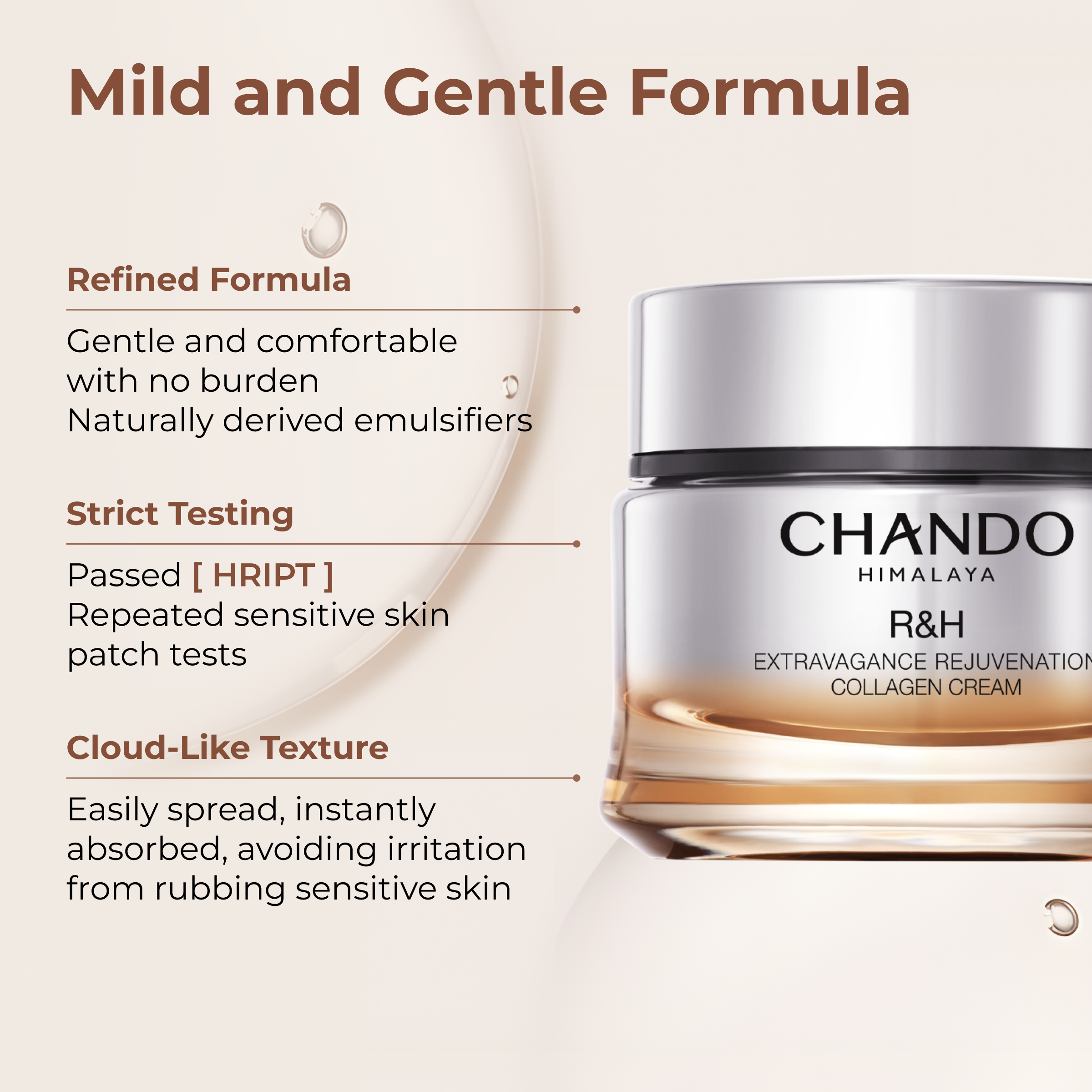 CHANDO Himalaya Extravagance Rejuvenation Collagen Cream